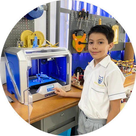 Uso de la impresora 3D en el Colegio Ibero Veracruz